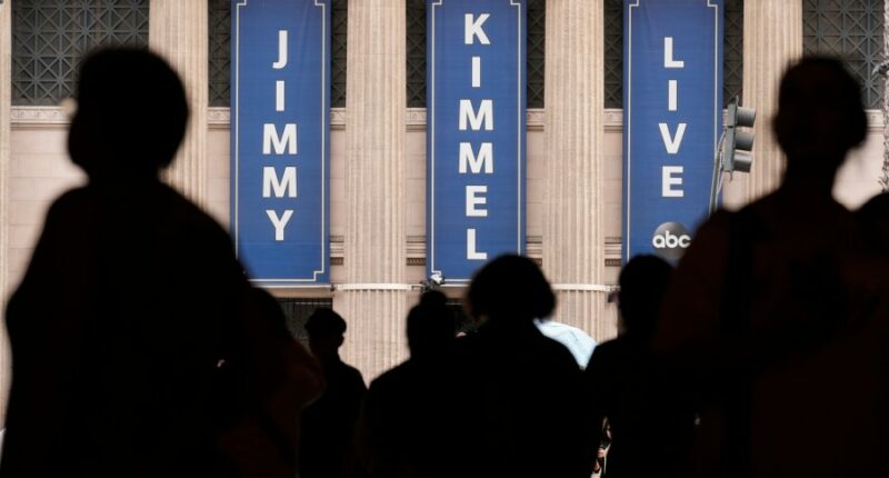 Reactions pour in about ABC's suspension of Jimmy Kimmel's show