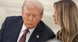 Report: Here's What Trump and Melania Were Talking About in That 'Finger-Waving' Exchange Media Spread