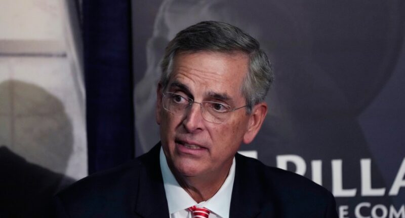 Republican Brad Raffensperger to run for Georgia governor after defying Trump over 2020 election