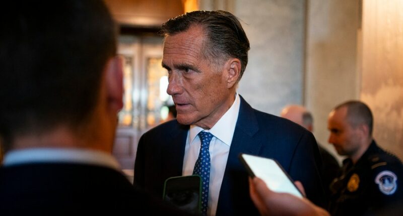 Romney says he urged Biden administration to preemptively pardon Trump