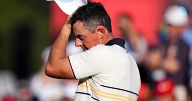 Rory McIlroy and Scottie Scheffler's duel should have been golf's long-awaited showdown between world No 1 and 2, writes OLIVER HOLT - but exhaustion from relentless abuse had worn down the Ryder Cup's great competitor