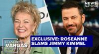 Roseanne Barr slams Jimmy Kimmel as he returns from suspension