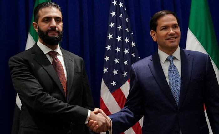 Rubio meets Syria's leader in New York as the country's isolation eases further