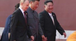 Russia is 'helping China to prepare for a potential invasion of Taiwan'
