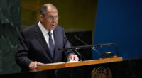 Russian foreign minister tells United Nations any aggression against Russia will be met with 'decisive response'