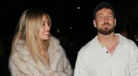 Sam Thompson steps out with a mystery woman on a night out