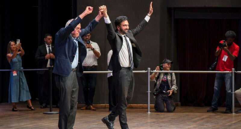 Sanders and Mamdani energize supporters at town hall as NYC mayor's race enters final stretch