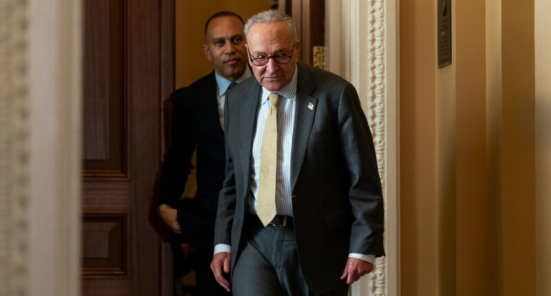 Schumer, Jeffries demand meeting with Trump to avoid shutdown