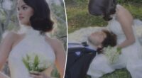 Selena Gomez wears romantic Ralph Lauren wedding dress to marry Benny Blanco