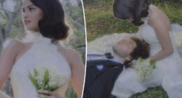Selena Gomez wears romantic Ralph Lauren wedding dress to marry Benny Blanco