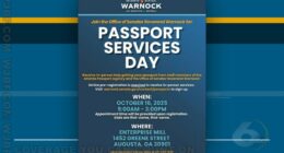 Senator Warnock hosting passport event in Augusta