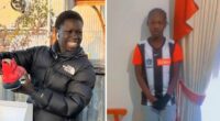 Dau Akueng, 15, (left) and 12-year-old Chol Achiek.