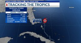 Storm Team 3: Tracking Tropical Storm Imelda's local impacts