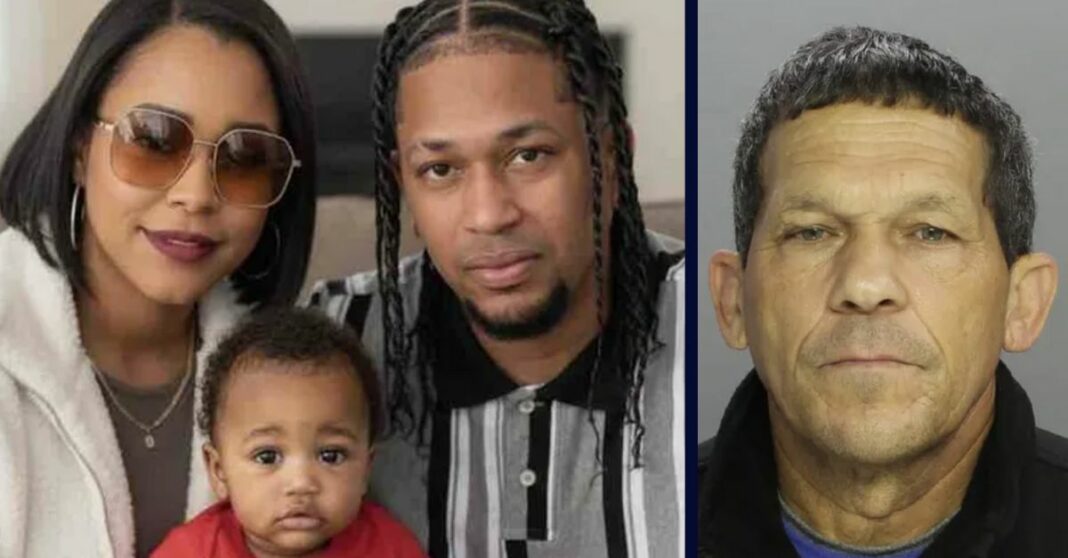 Man admits to hurling baby into pond, executing her parents