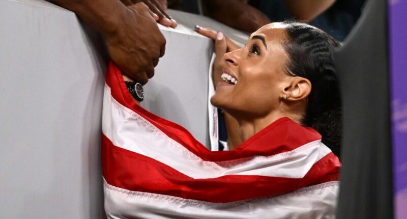 Sydney McLaughlin-Levrone Celebrates Gold Medal at Worlds With Husband