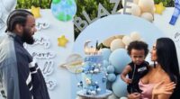 THE GAME AND SHANIECE HAIRSTON CELEBRATE SON BLAZE’S FIRST BIRTHDAY