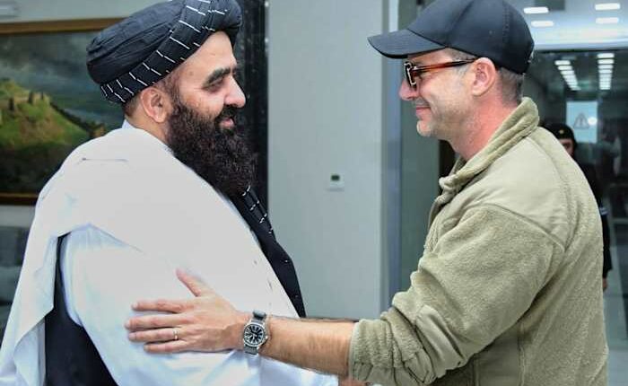 Taliban says it discussed normalizing relations in meeting with US envoys