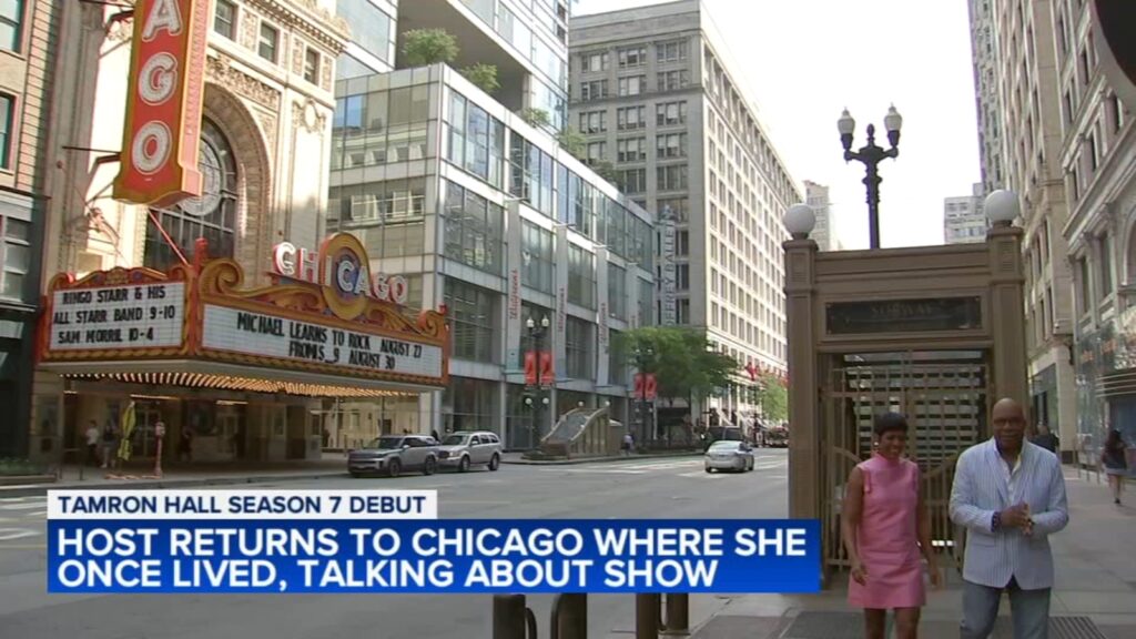 Tamron Hall talks new season, visits old hometown, Chicago: 'It's such an exciting time'