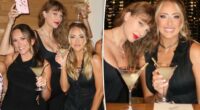 Taylor Swift cuddles up to Brittany Mahomes in sweet new birthday party photo