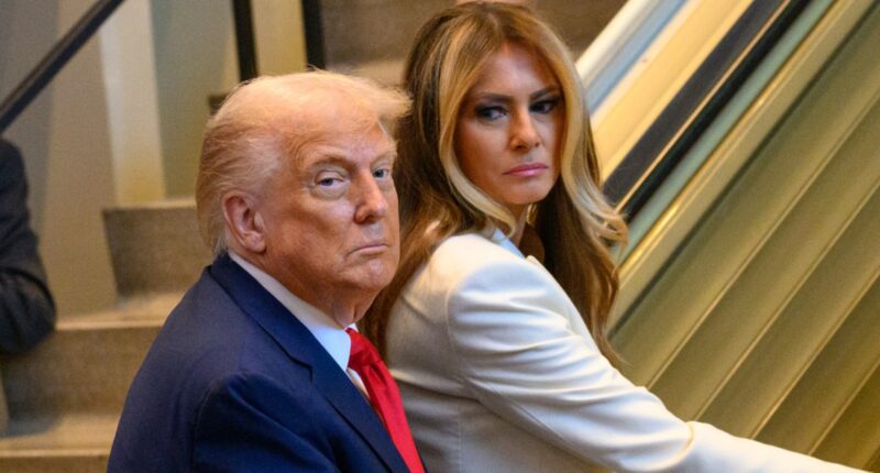 The Controversy Behind Trump & Melania's Escalator Moment That Caused A MAGA Freakout