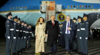 The Latest: Trump visits the UK for a state visit