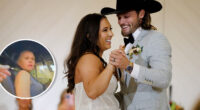'The McBee Dynasty: Real American Cowboys' exclusive clip: Newlyweds Jesse & Alli McBee make their entrance as Galyna Saltkovska is taken into custody 