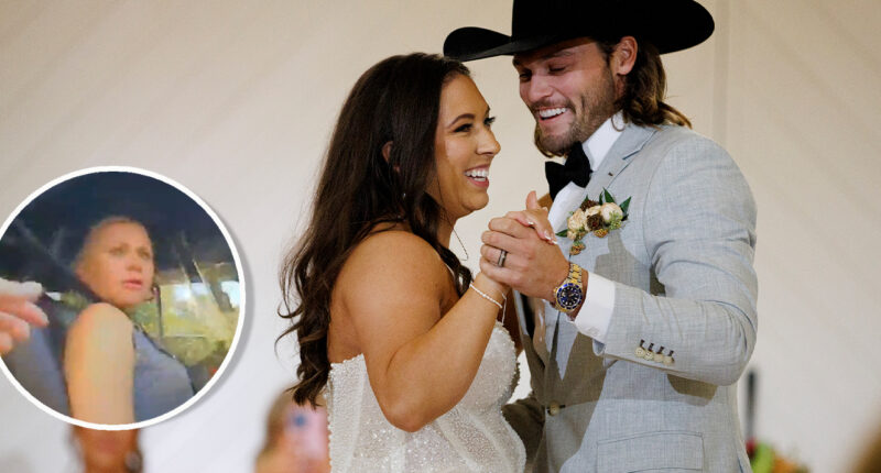 'The McBee Dynasty: Real American Cowboys' exclusive clip: Newlyweds Jesse & Alli McBee make their entrance as Galyna Saltkovska is taken into custody 