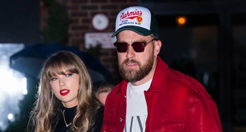 Travis Kelce Admits He Cried During Proposal to Taylor Swift