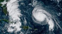 Tropical Storm Imelda, Huricane Humberto deliver double threat, brining dangerous surf and flooding for US