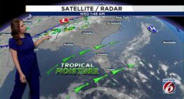 Tropical moisture for parts of Central Florida as heat index tops 100 degrees