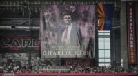 Trump, Musk, join thousands to farewell Charlie Kirk