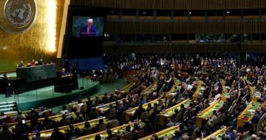 Trump calls climate change 'green scam' at UN assembly