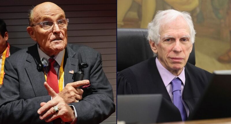 Trump civil fraud judge now haunts Giuliani over legal bills