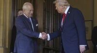 US President Donald Trump, King Charles