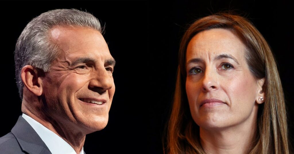 Trump looms over New Jersey's race for governor as candidates clash in their first debate