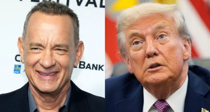 Trump praises West Point group for canceling event honoring Tom Hanks