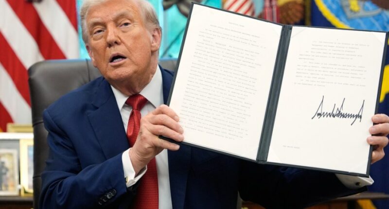 Trump signs executive order on TikTok deal