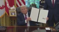 Trump signs order to restore 'Department of War' title for Defense Dept.