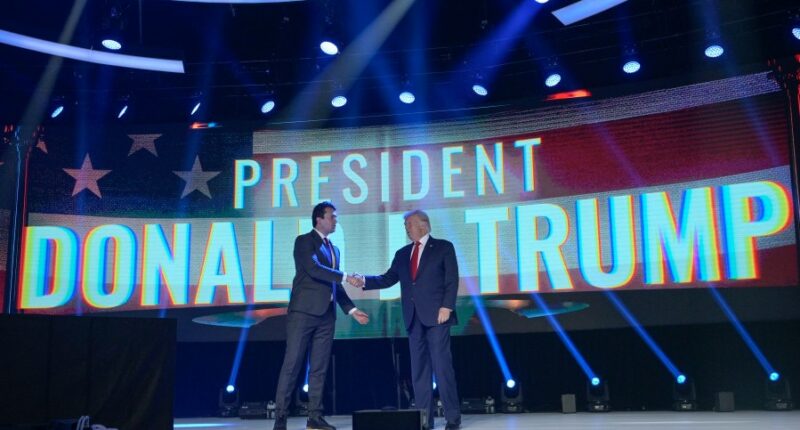 Trump urges prayers for Charlie Kirk