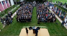 Trump's Rose Garden Club is a lavish new hangout for political allies and business elites