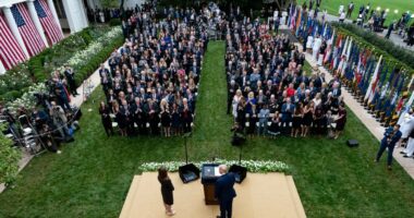 Trump's Rose Garden Club is a lavish new hangout for political allies and business elites