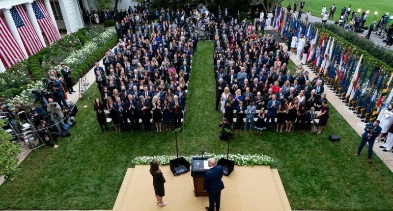Trump's Rose Garden Club is a lavish new hangout for political allies and business elites
