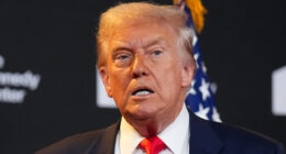 Trump's Biggest Bald Spot Yet Looks Fried Amid Speculation About His Health