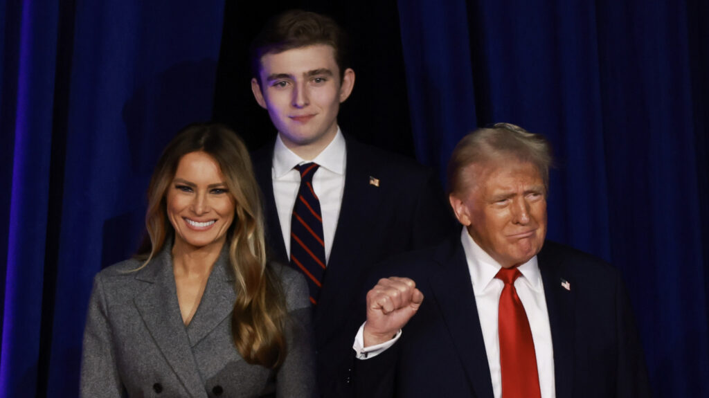 Trump's Petty Slip-Up Yapping About Barron's Height Fuels The Gossip Mill