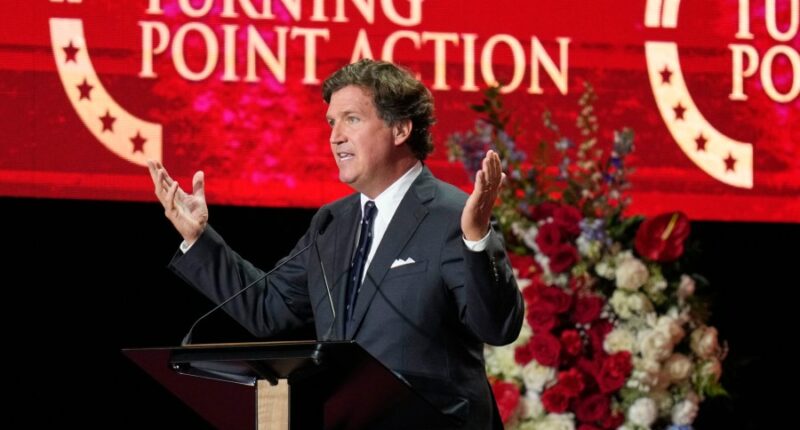 Tucker Carlson faces accusations of antisemitism over Kirk eulogy 