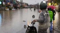 Flooding in Denpasar, Indonesia - photos shared on Facebook from Bali Airport Shuttles