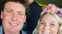 Luke Briggs, 35, was arrested by police in the carpark of a convenience store.