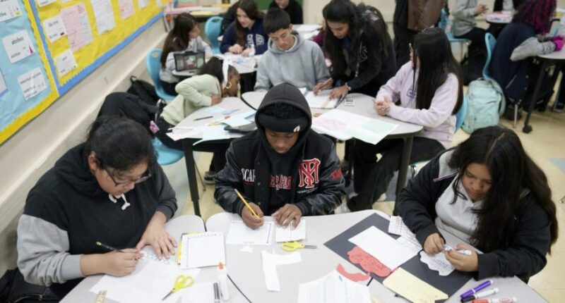 US high school students lose ground in math and reading, continuing yearslong decline