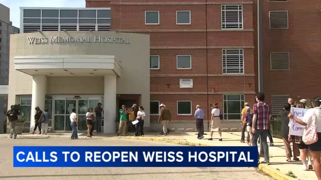 Uptown community demands reopening of Weiss Hospital Chicago after closure following Medicare and Medicaid funding loss