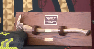 Urbana Fire Battalion Chief celebrates retirement after 26 years of service